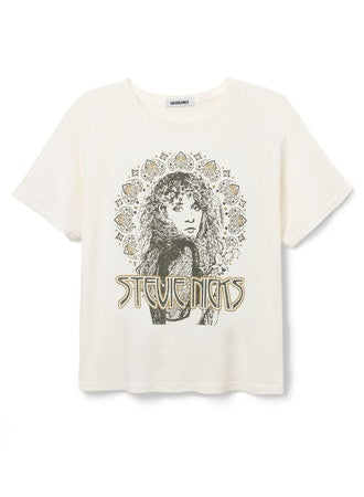 Stevie Nicks Metallic Boyfriend Tee