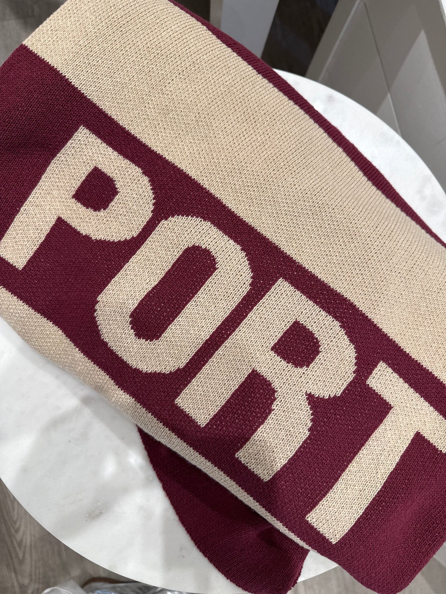 Port Knit Throw