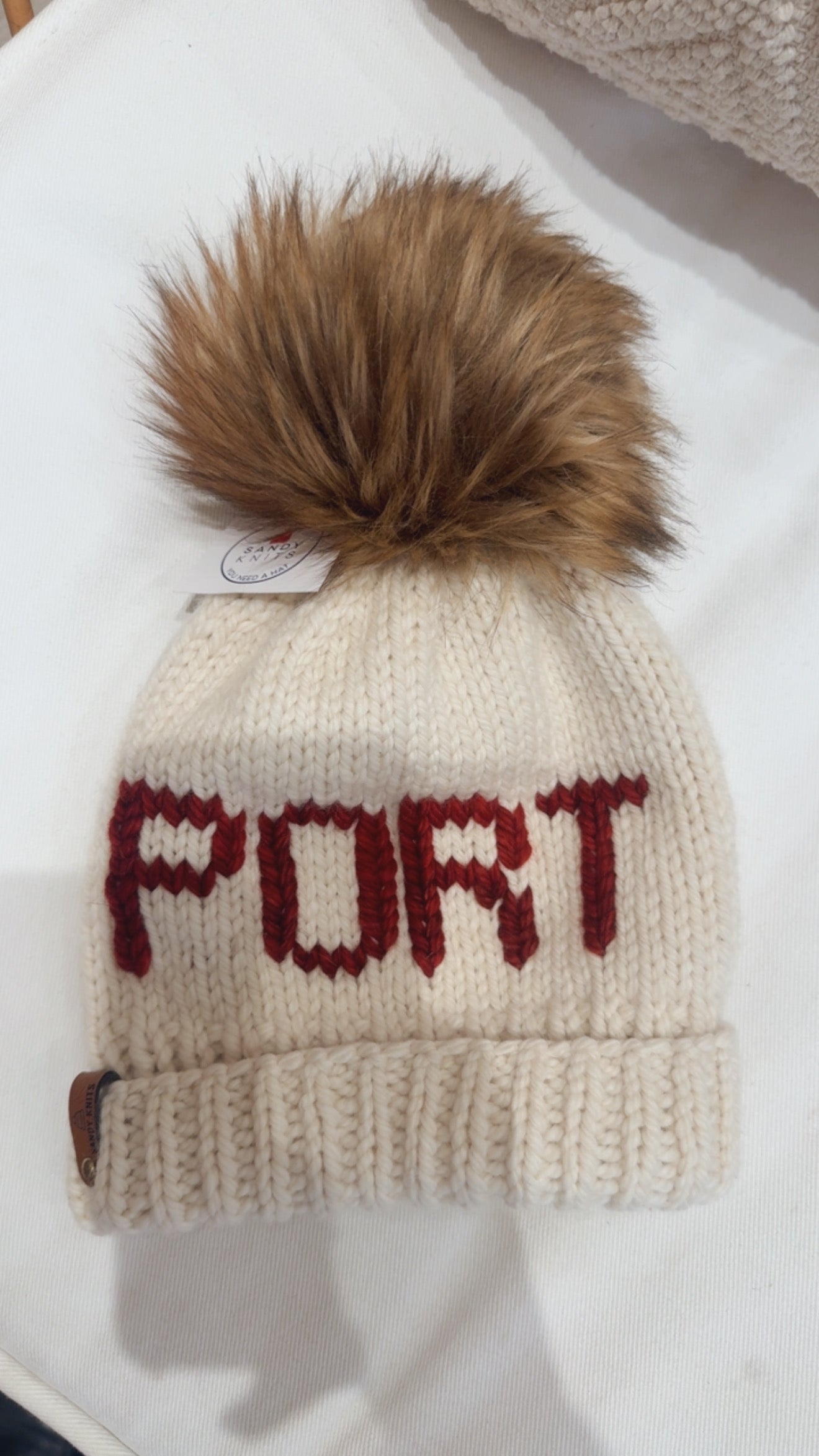 PORT Signature Knit Pom Beanie