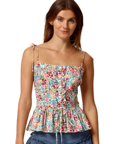 Floral Print Cami Top