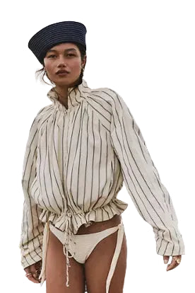Devon Balloon Stripe Jacket