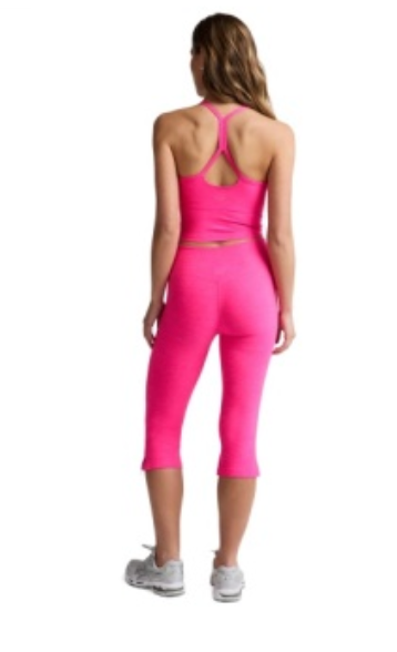 Runway Spacedye Mid Rise Slit Pedal Pusher
