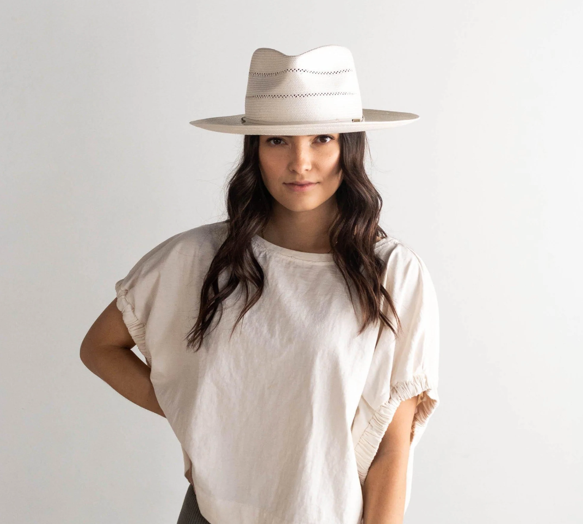 Arlo Hat with Cream Band