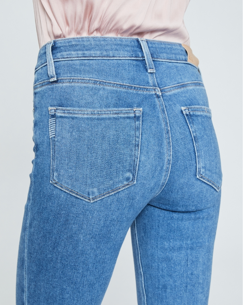 Colette Crop Flare Raw Hem