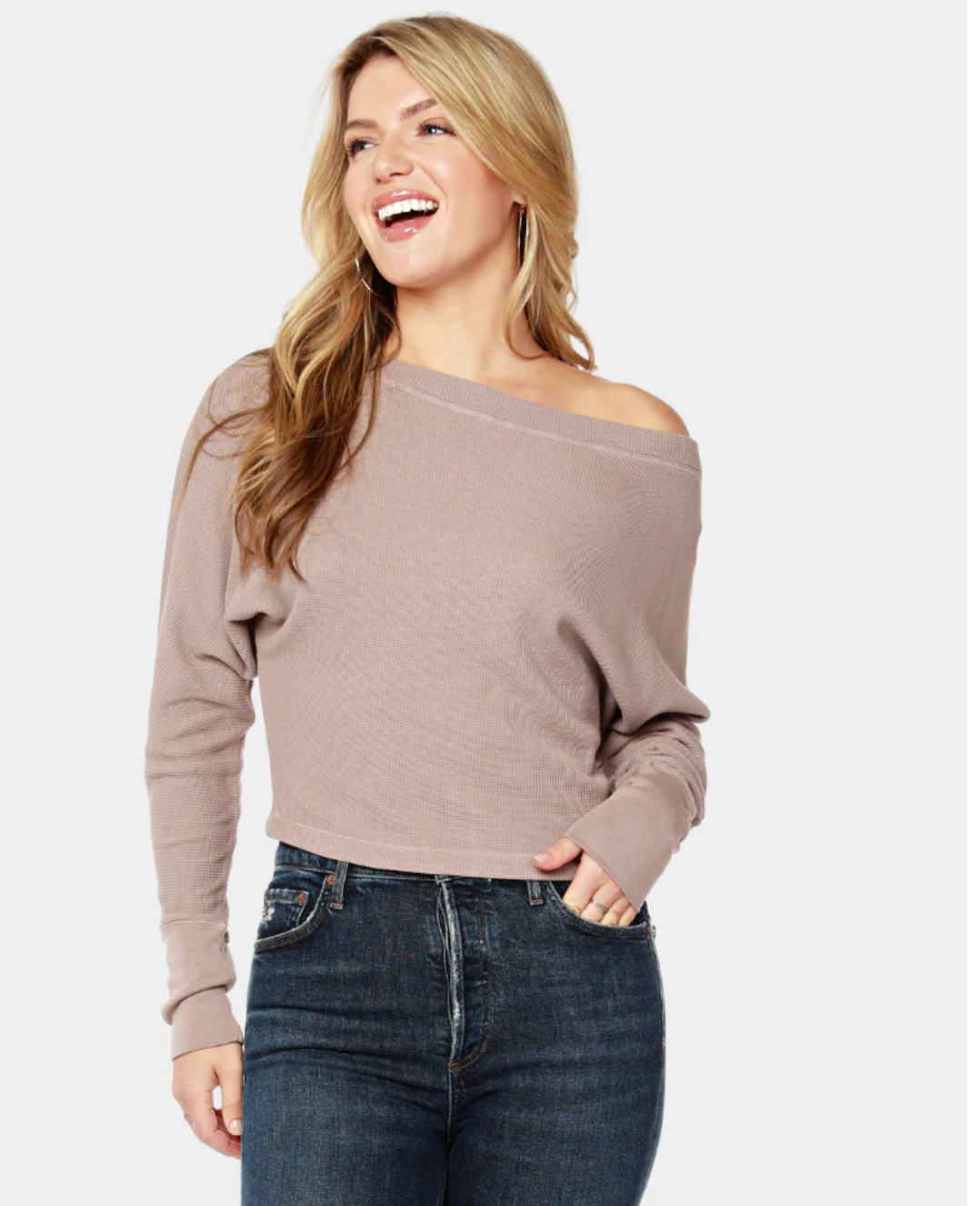 Boatneck Dolman Top