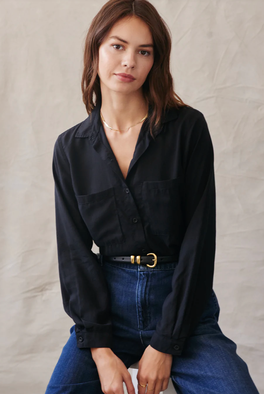 Del Mar Two Pocket Button Down