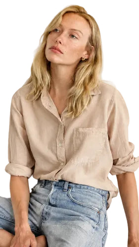 Boyfriend Top Cotton Voile