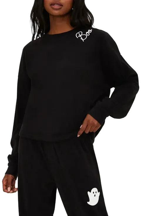 Devyn Sweatshirt Boo Black
