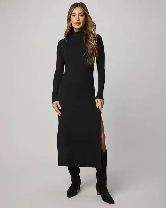 Mock Neck Dress