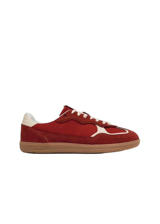 Rife Sheen Red Leather Sneaker