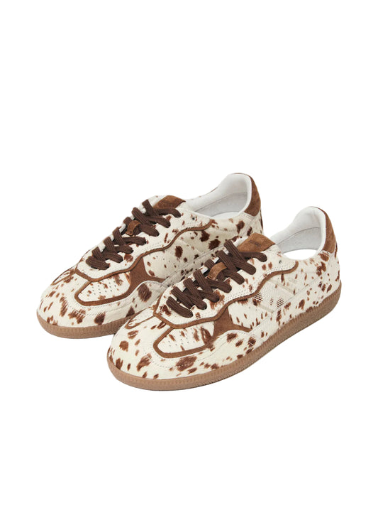 Rife Soft Camel Leather Sneakers