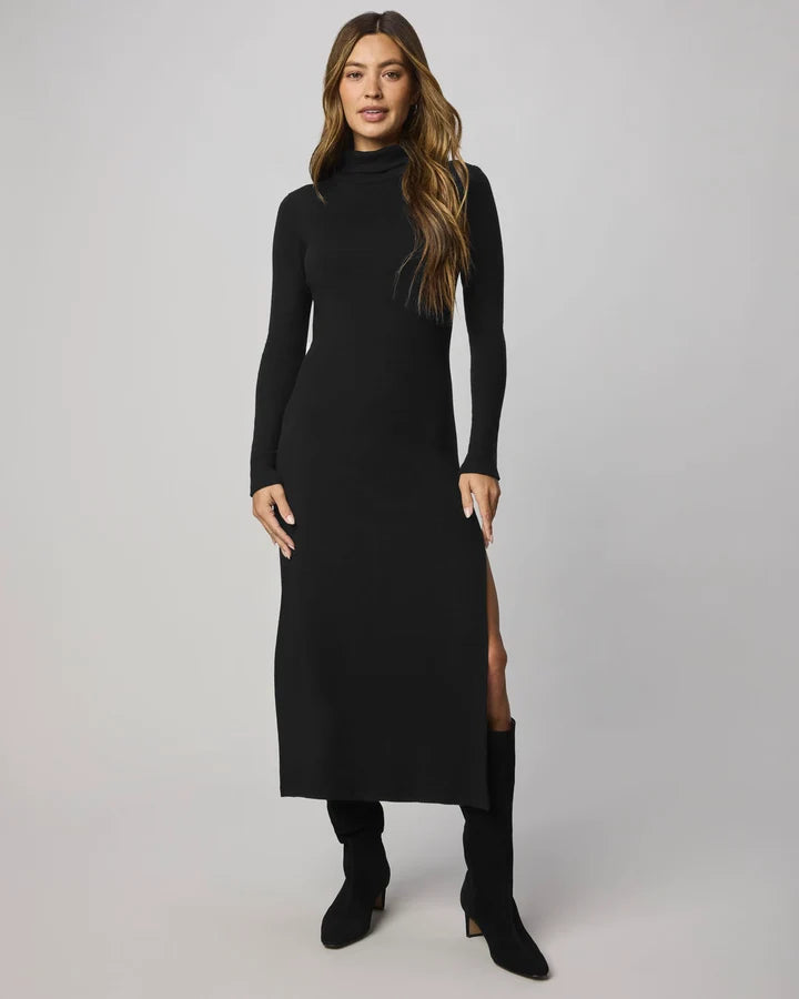 Mock Neck Dress