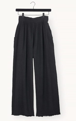 Crinkle Palazzo Pant One Size