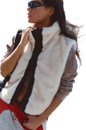 Afterglow Faux Fur Vest