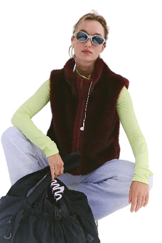 Afterglow Faux Fur Vest