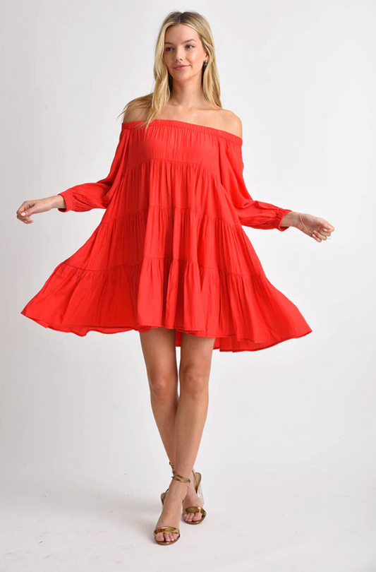 Isa Baby Doll Mini Dress